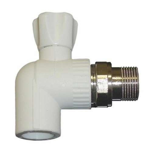 Robinet coltar rad.  PPR 20x1/2M  ASG
