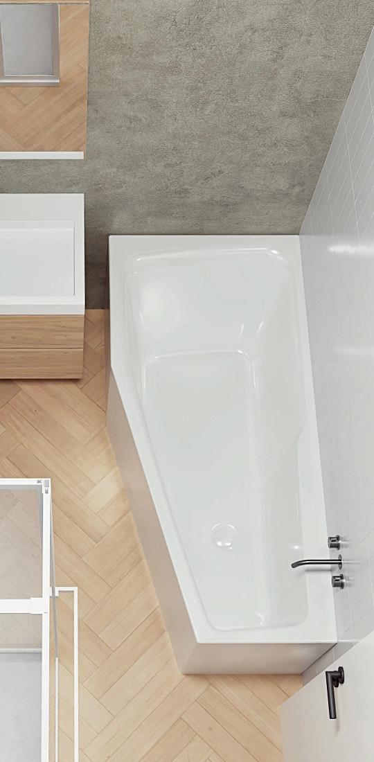 Ванна Plug&amp;Play Riho Still Rethink Space 180x110 — 3