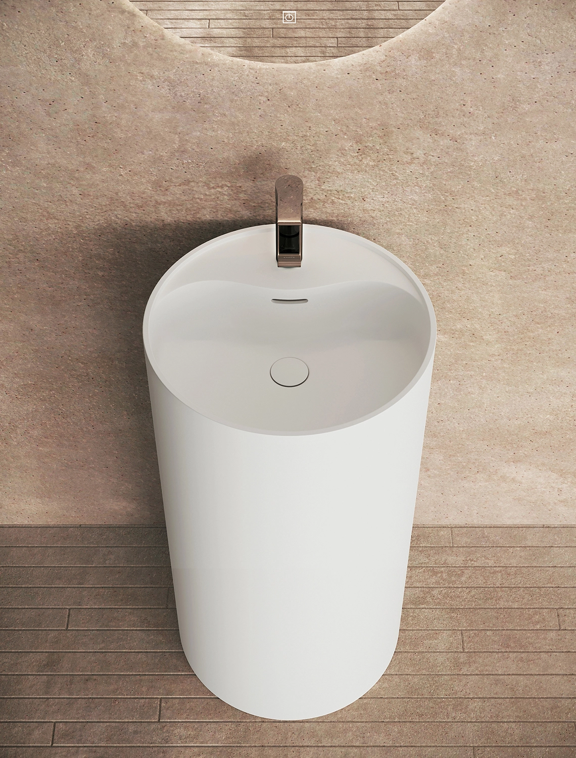 Lavoar freestanding Savini Due LAV907136 — 2
