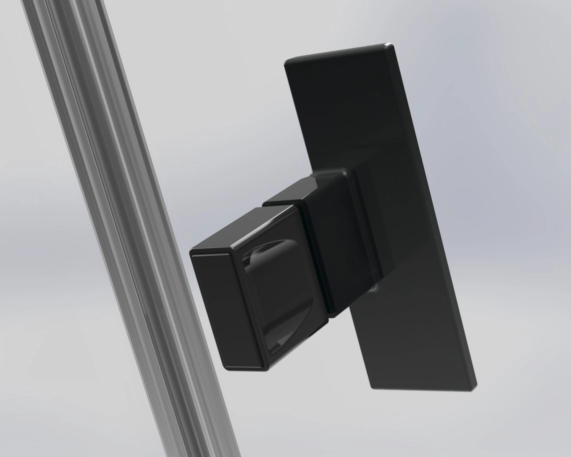 Cabina dus Radaway Nes Black KDJ II 100x100, 120x100 — 5