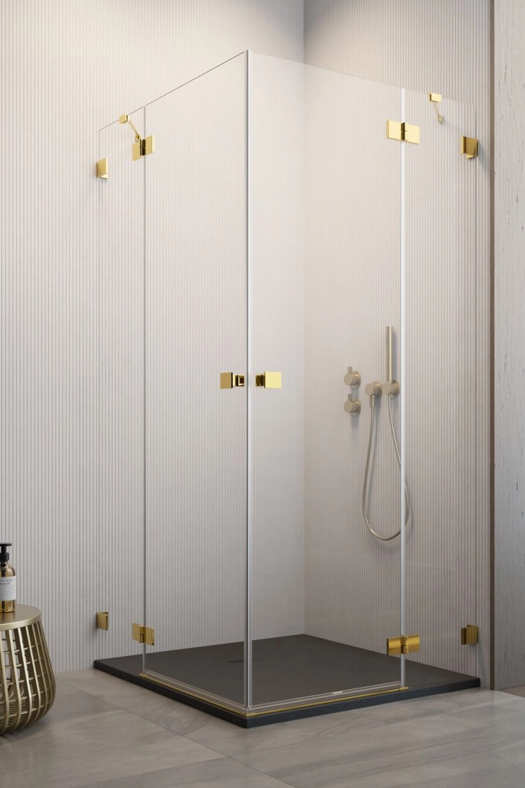 Cabina dus Radaway Essenza Pro Gold KDD 90x90 h=200