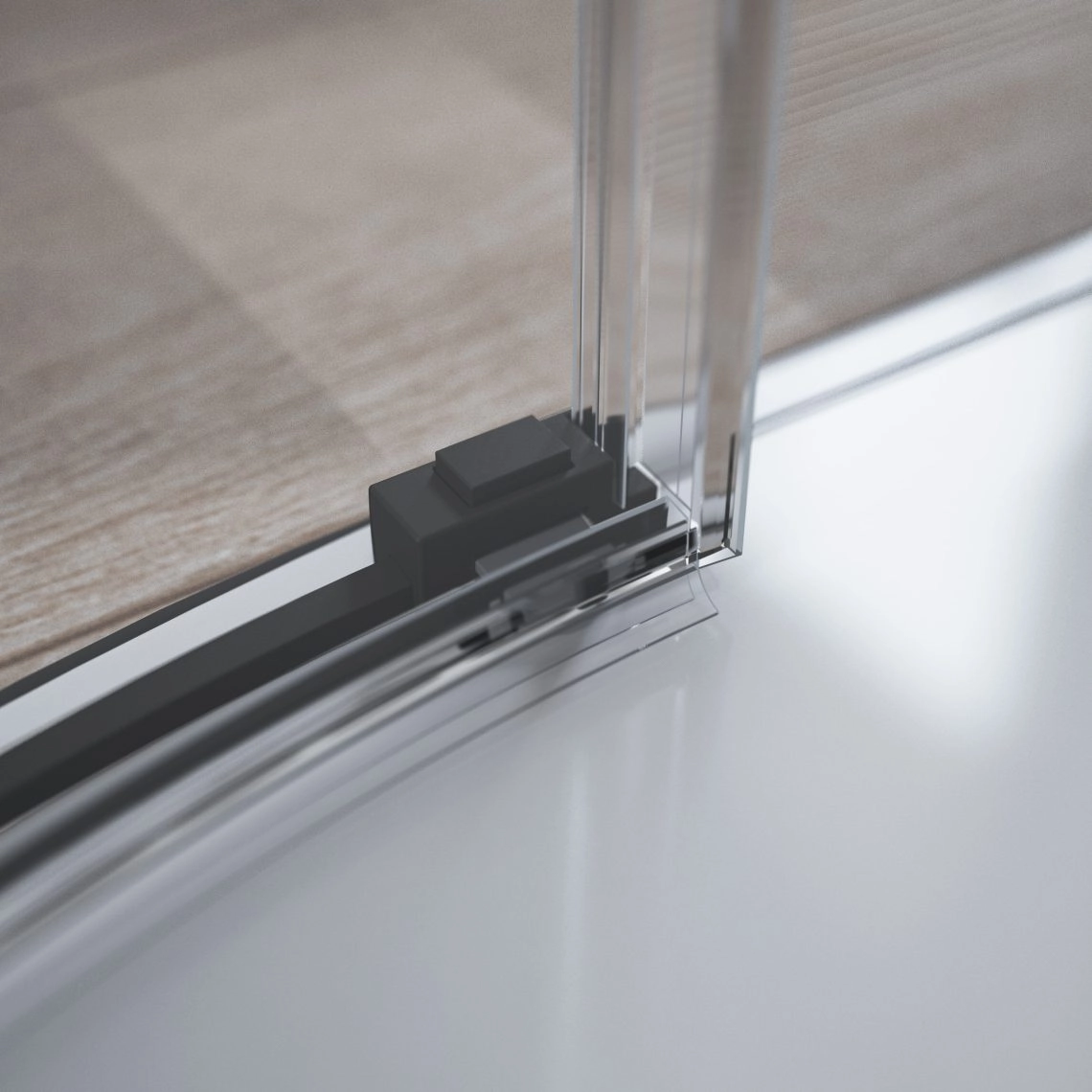 Cabina dus Radaway Idea Black PDD 80x80 h=200,5 — 4