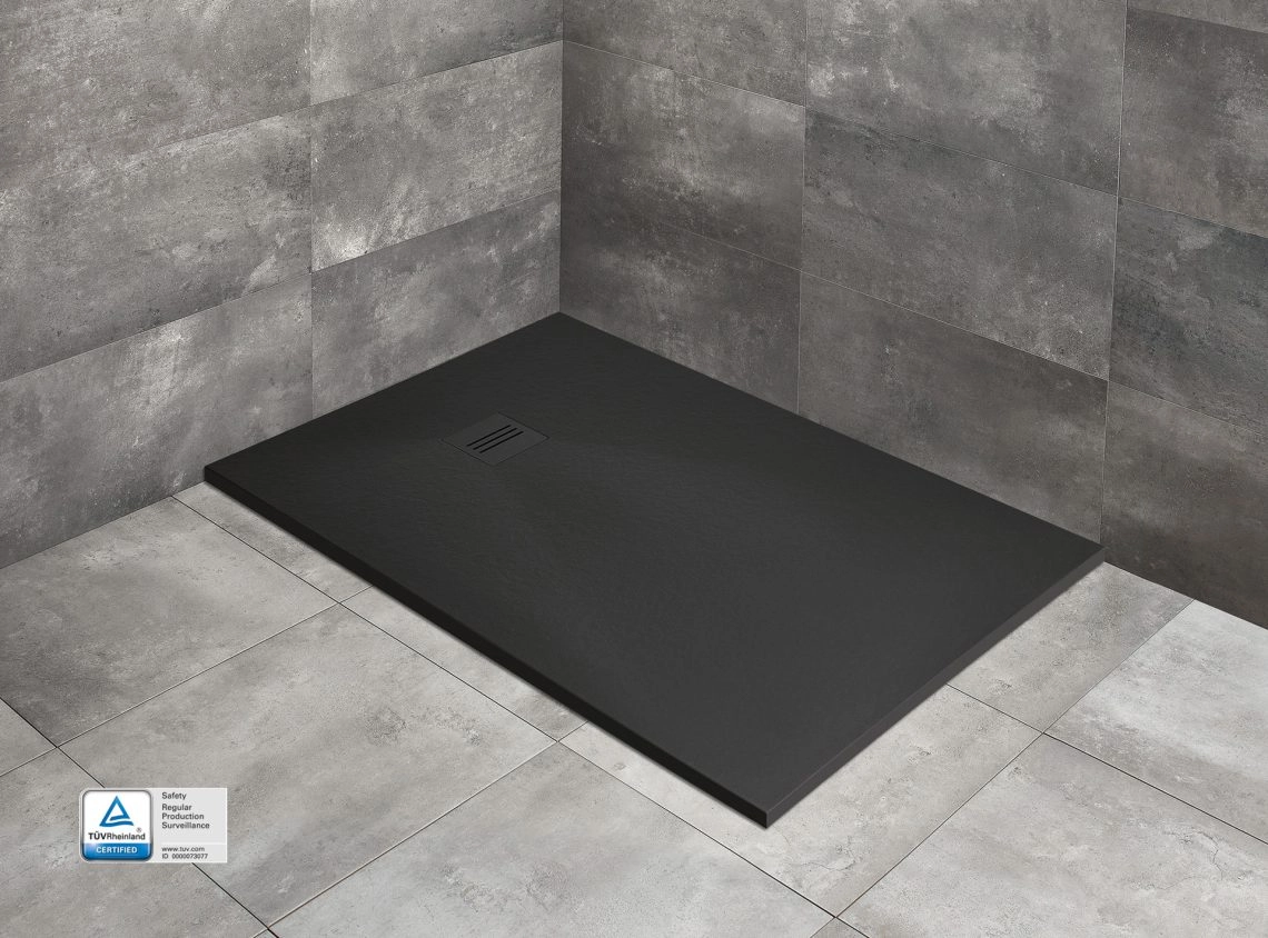 Cadita dus Radaway Kyntos F 120x90x30 Negru (HKF12090-54)