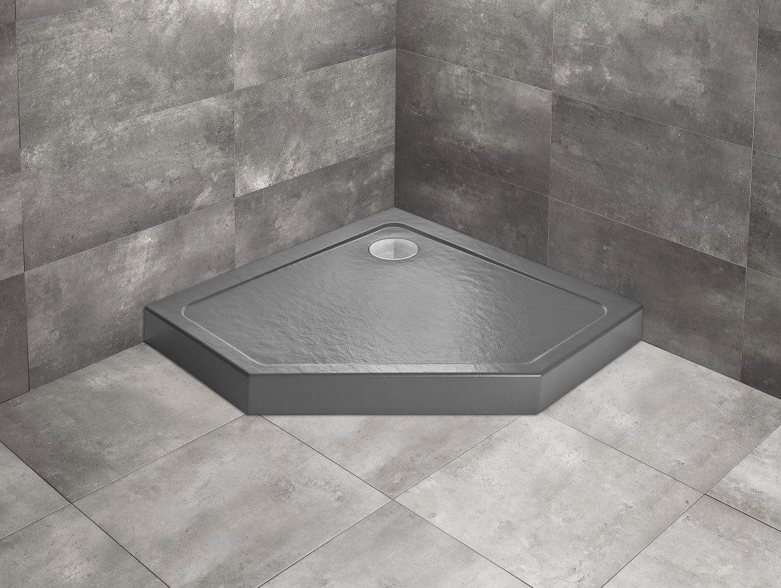 Cadita dus Radaway Doros PT 90x90x115 Antracyt (SDRPTP9090-05-64S)