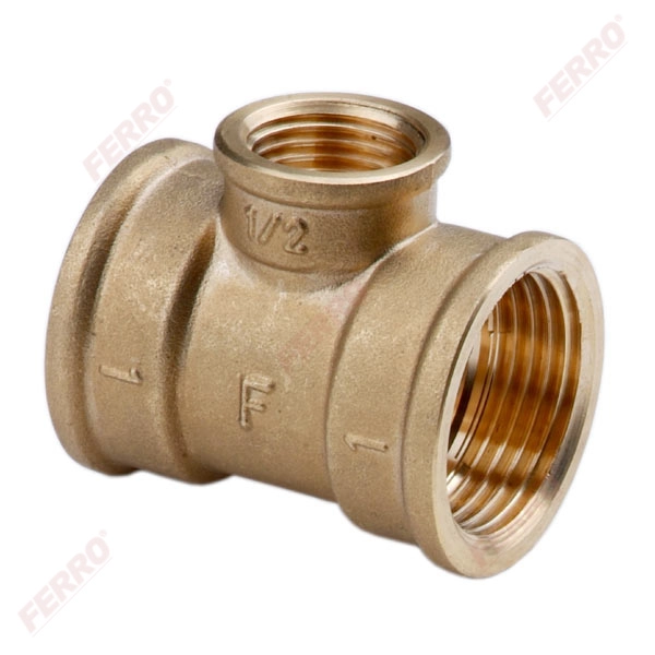 Тройник редукционный 1x3/4x1 FFF Ferro T10Z