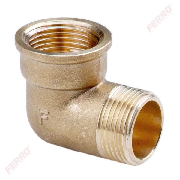 Колено латунное 2 MF Ferro K15Z