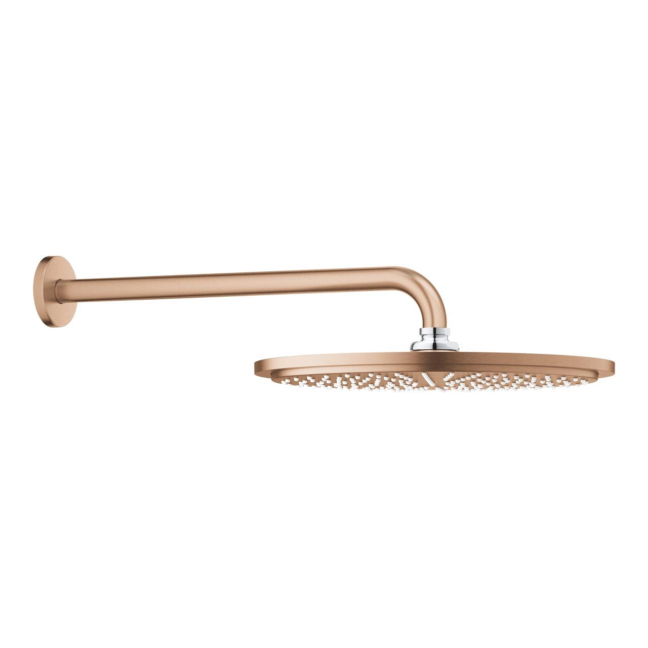Pălărie duș cu braț Grohe Rainshower Cosmopolitan Brushed Warm Sunset 26066DL0 31 cm