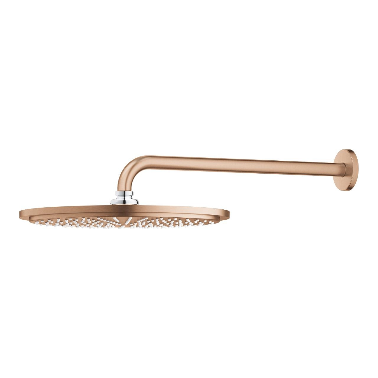 Pălărie duș cu braț Grohe Rainshower Cosmopolitan Brushed Warm Sunset 26066DL0 31 cm