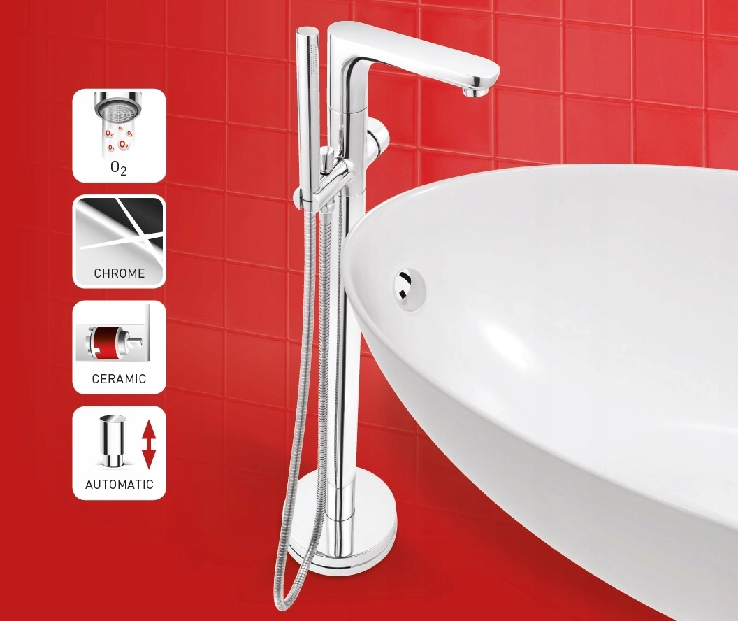 Baterie freestanding pentru cada Ferro Fiesta BFI11F
