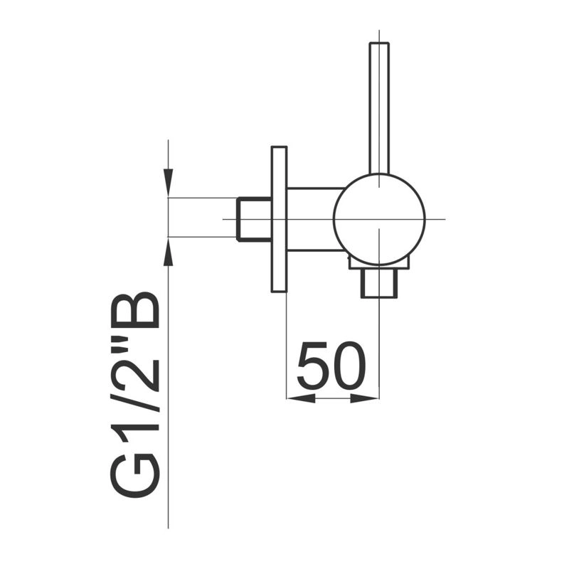 Смеситель для душа Herz Fresh f40 UH00434