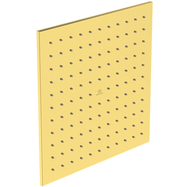 Верхний душ Ideal Standard IdealRain Cube Easy-Clean Brushed Gold A5805A2 30x30 см
