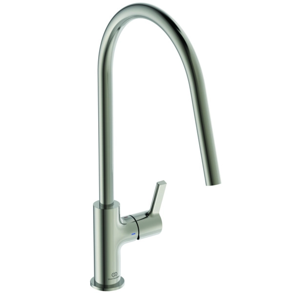 Baterie bucătărie Ideal Standard Gusto 360 Silver Storm BD408GN
