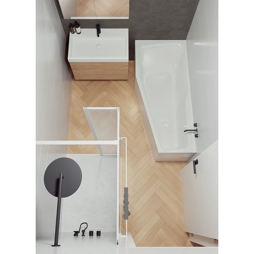Ванна акриловая Riho Rethink Space 160x75 — 4