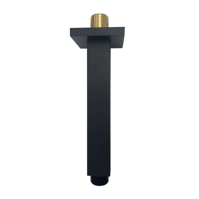 Braț de duș de tavan Herz SQ Black UH12220B 15 cm