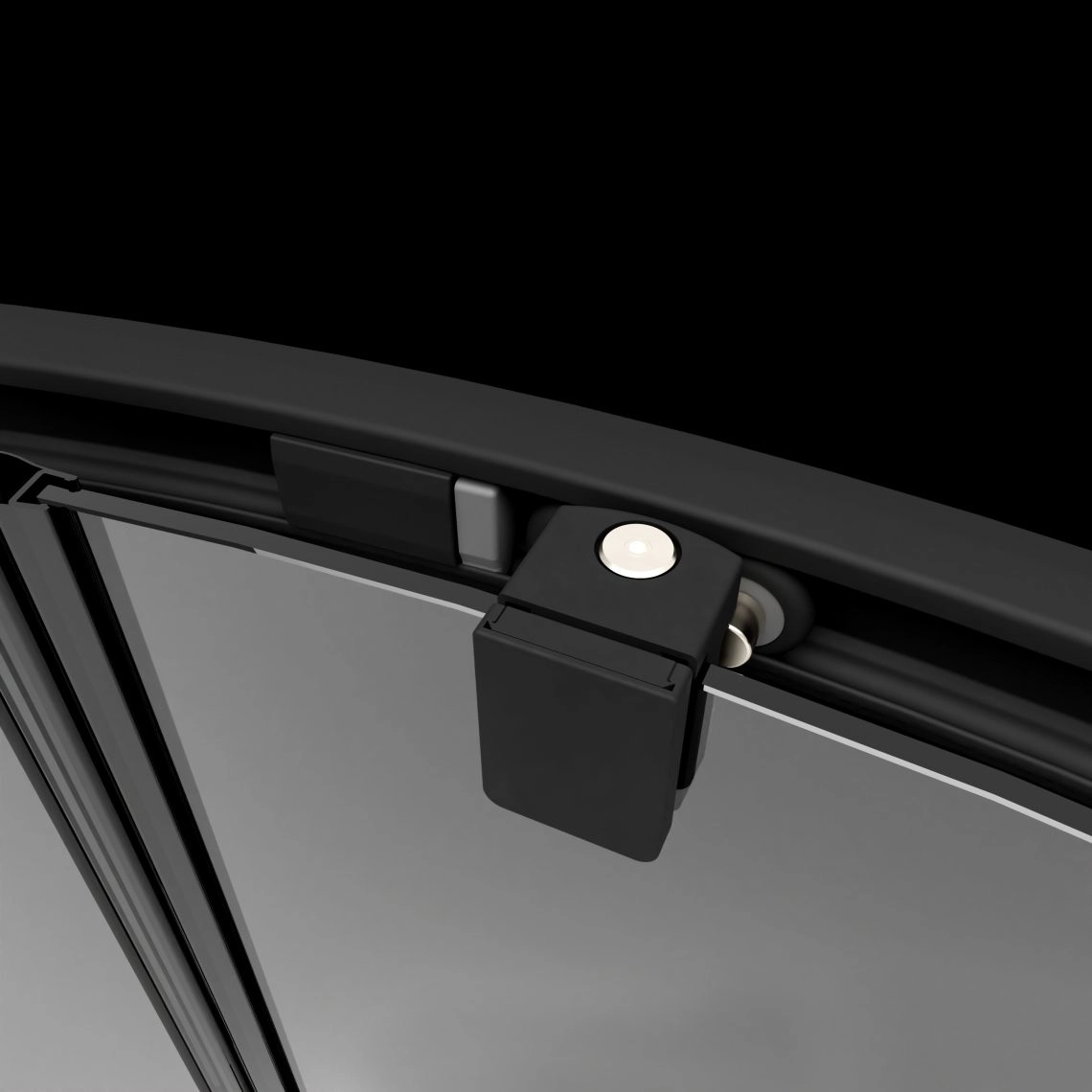 Дверь в нишу Radaway Premium Pro Black DWJ 100x200 Левая — 6