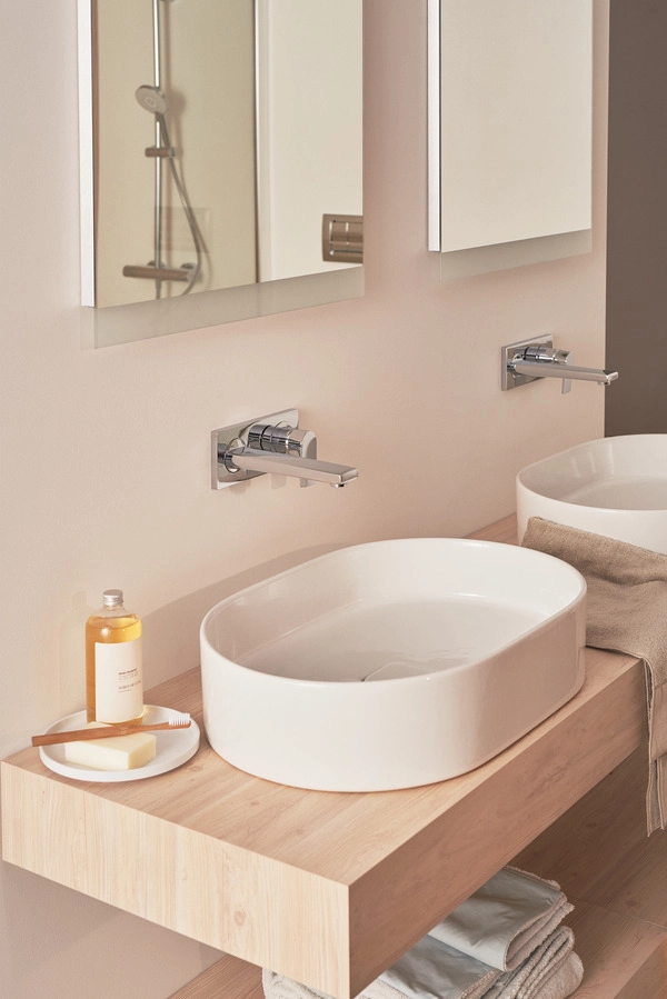 Консоль для умывальника Ideal Standard Adapto 150x50.5x12cm Светлое дерево (U8593FF) — 4