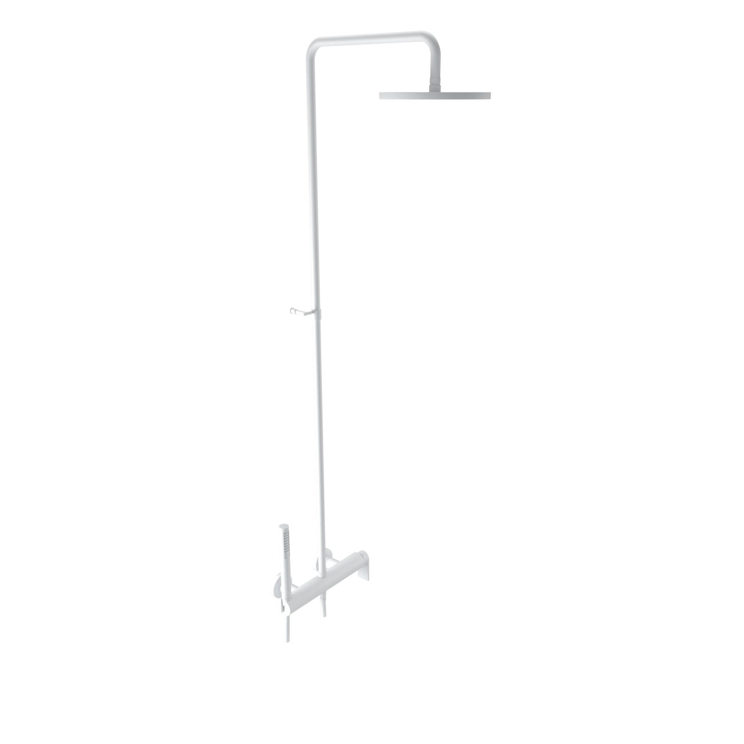 Душевая система Bugnatese Simple 6642C White