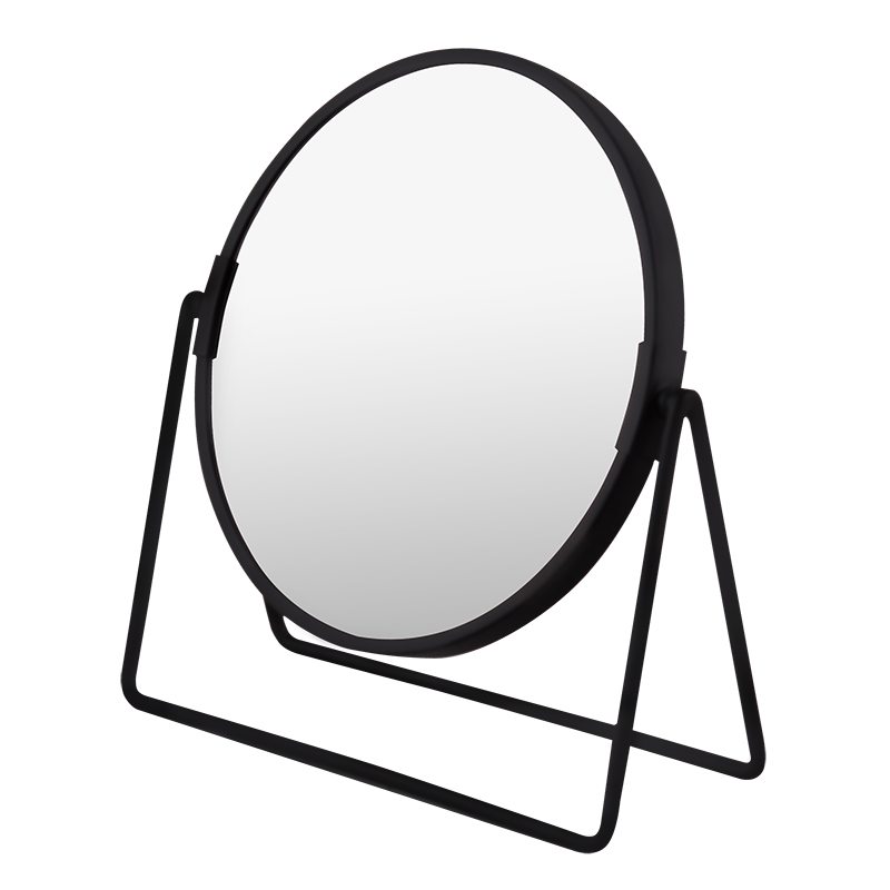 Oglinda cosmetica AWD 1468 d.15 cm negru