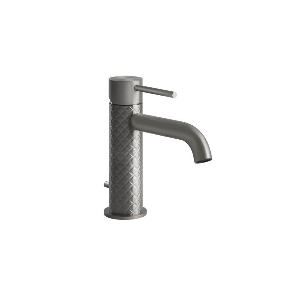 Смеситель для умывальника Gessi Gessi316 Intreccio Steel Brushed