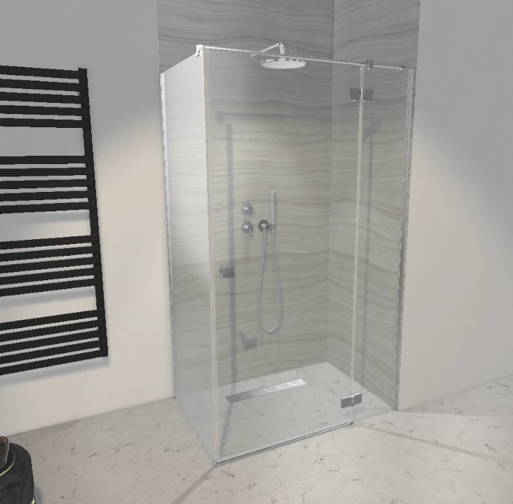 Cabina dus Radaway Essenza New KDJ 120x80 h=200 Dreapta
