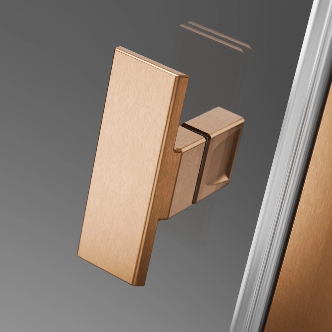 Душевая кабина Radaway Nes Brushed Copper KDJ I 100x100 h=200 — 3