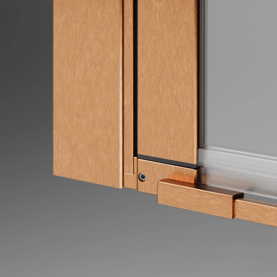 Душевая кабина Radaway Nes Brushed Copper KDJ I 100x100 h=200 — 6