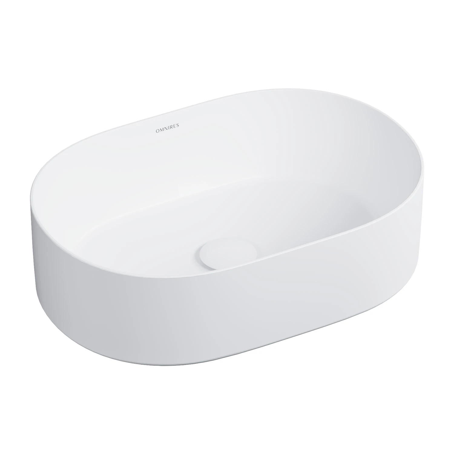 Lavoar pe blat OMNIRES Mesa 46 x 31 cm MESA460BM