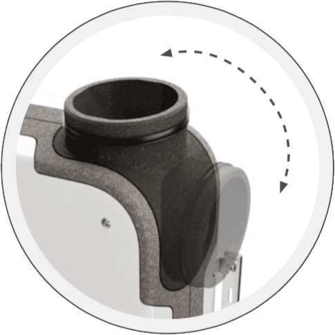 Recuperator de caldura Siber by Zehnder EVO1PR Preheater R/L 150m3 — 6