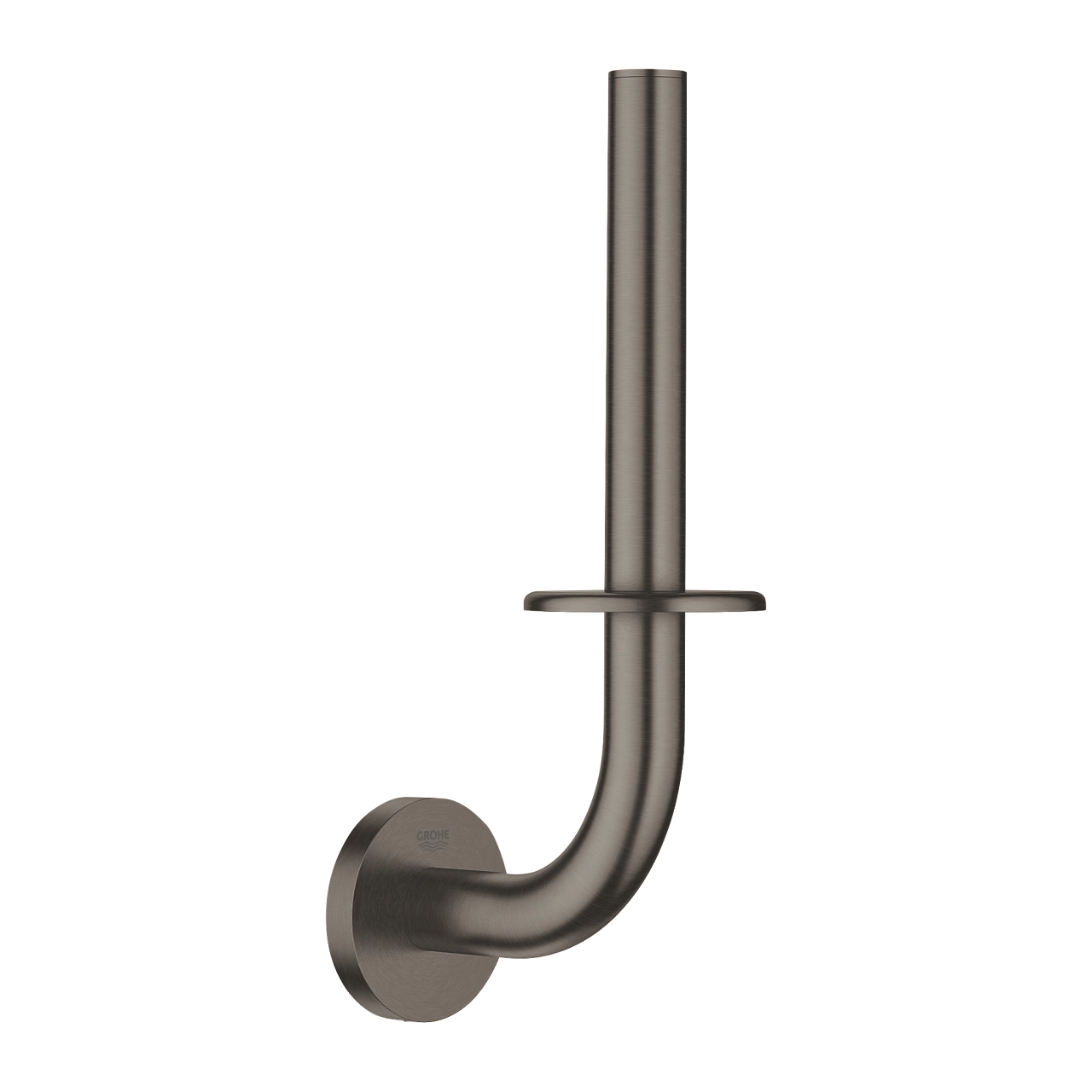 Suport hirtie igienica Grohe Essentials Brushed Hard Graphite 40385AL1