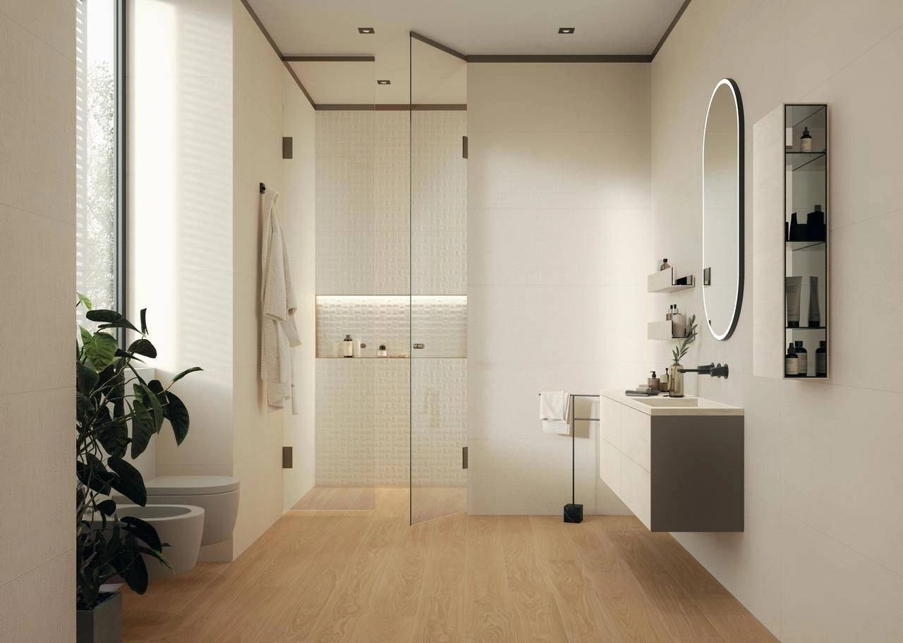 Vest 3D Qube White 50x120 — 3